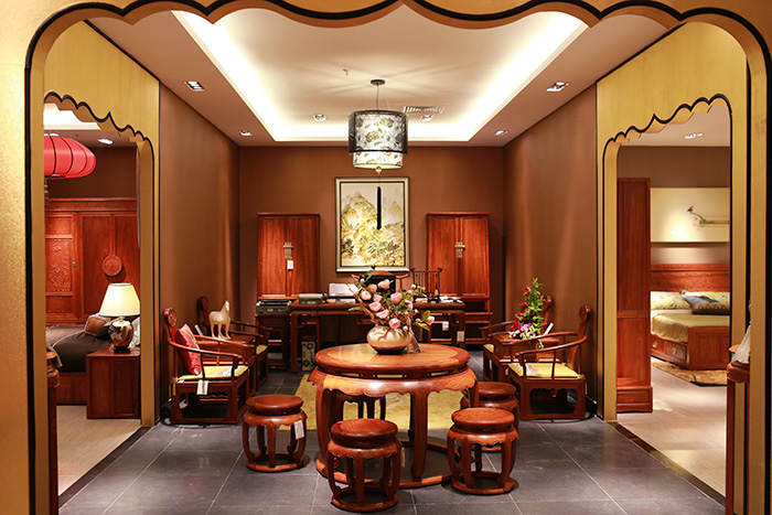 热烈祝贺国寿红木家具大唐系列专卖店隆重开业